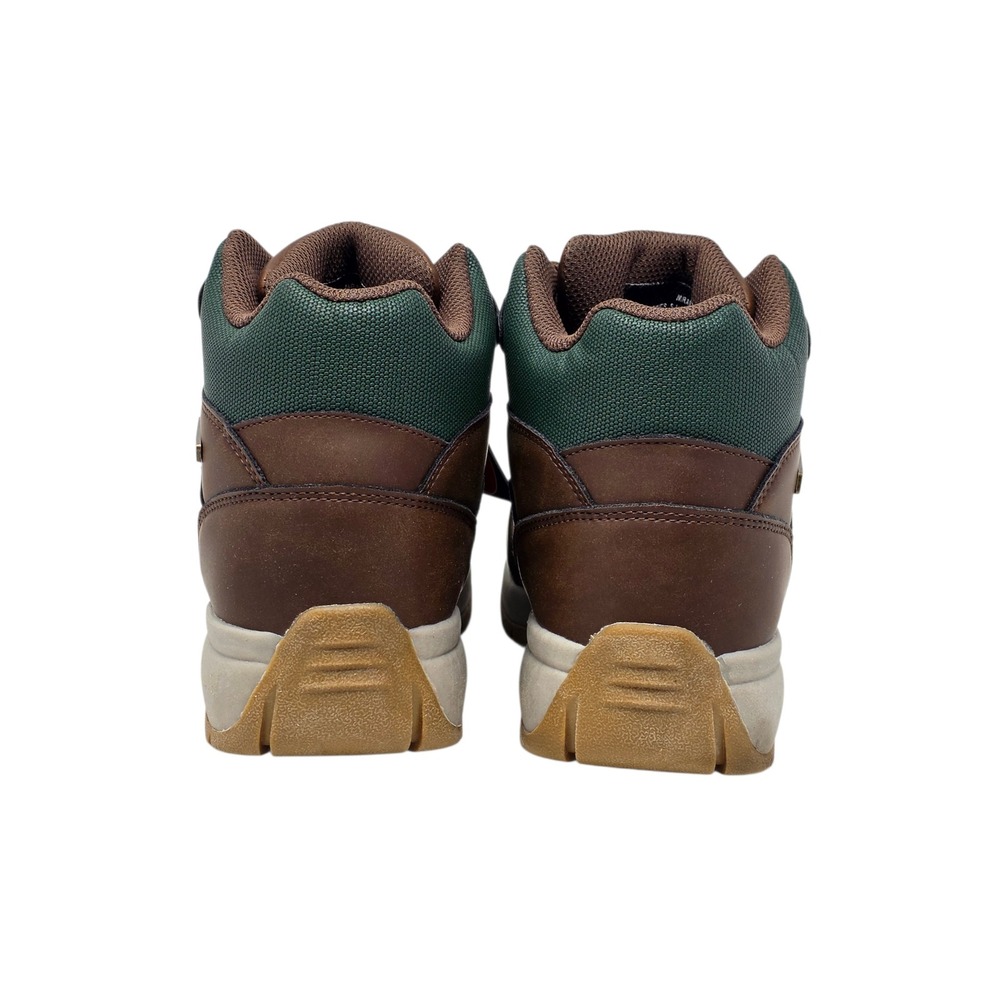 Lugz Rapid Mens Boots Chestnut Brown Hunter Green Mid Top Hiking Shoes Size 9 - Picture 6 of 11
